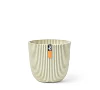 Capi Indoor Planter Ball "Groove", 21.5 x 20 cm - beige