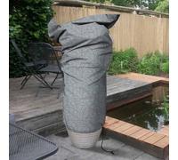 Capi Grey Fleece Plant Cover - Large, 3-Layer Insulated Winter Protector
