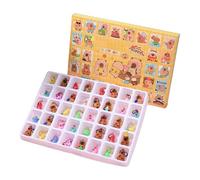 Capibara Countdown Calendar - Cartoon Capibara Pendant Christmas Decorations | Cute Home Decor Tree Shelf Wreath Window Door Desk December Holiday Teens Kids Adults