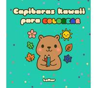 Capibaras Kawaii para Colorear