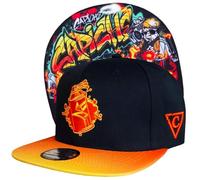 Capiche [99+ Variations] Beatboxer Snapback Cap - Street Style Hat with Microphone Embroidery, Beatbox Art Undervisor, Adjustable for Music and Urban Culture Lovers