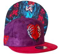 Capiche [99+ Variations] Savior Snapback Cap - Dual-Tone Hat with Bold Cross and Halo Embroidery, Religious Motifs, Adjustable for Spiritual and Fashion Enthusiasts