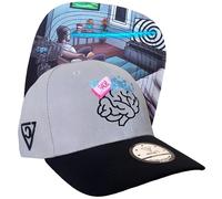 Capiche [99+ Variations] Snapback Cap Men's Cap - Baseball - Hat - Art - Unisex - Visor - Men - One Size - Tattoo - Men - Women, Brainwashed CU, One Size