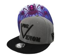 Capiche Unisex adult Special Series Snapback Cap, One size, Black Widow