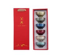 CAPIJIONG Kiln Transformation Tea Master Tea Cup Ceramic Gift Box For Festivals And Business Gifts-Kiln Transformation Jade Foot Cup+Gift Box