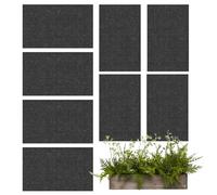 Capillary Mat 8X Capillary Water Mats | Plant Container Accessories For Patio, Lawn, Garden, Seeding Starting
