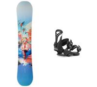 Capita - Snowboard Bindings - Pack Space Metal Fantasy 2025 for Women in Nylon - Blue Blue