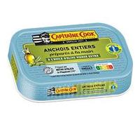 Capitaine cook Whole Anchovies in extra virgin olive oil 100g