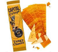 Capital Crisps Tangy Cheese Flavour Crisps 75g, 20 Pack