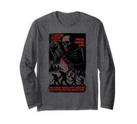 Capital is Dead Labour - Marx Quote, Socialist Long Sleeve T-Shirt