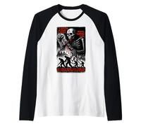 Capital is Dead Labour - Marx Quote, Socialist Raglan Baseball Tee
