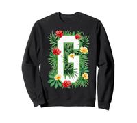 Capital Letter G Alphabet Monogram Initial Flower Gardener Sweatshirt