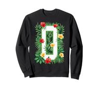 Capital Letter O Alphabet Monogram Initial Flower Gardener Sweatshirt