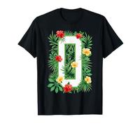 Capital Letter O Alphabet Monogram Initial Flower Gardener T-Shirt