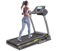 CAPITAL SPORTS Infinity Track - Treadmill, Running Machine, Walking Pad, Folding Treadmill, BT, LED Display, 6P AntiShock Suspension, NX-AeroFan System, 36 Programmes, 3 Custom Modes