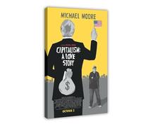 Capitalism A Love Story Canvas Poster Bedroom Decor Landscape Office Room Decor Gift 08x12inch(20x30cm)