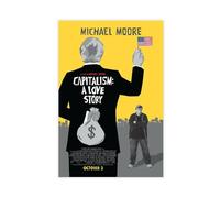 Capitalism A Love Story Canvas Poster Wall Art Decor Print Picture Paintings for Living Room Bedroom Decoration 12x18inch(30x45cm)