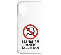 Capitalism: Because Socialism Sucks Case for iPhone 16 Plus