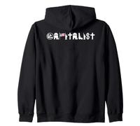 Capitalism Conservative - Investor Economics Capitalist Zip Hoodie