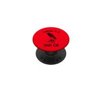 Capitalism Is A Death Cult Crow Skull Goth Alternative Punk PopSockets Adhesive PopGrip