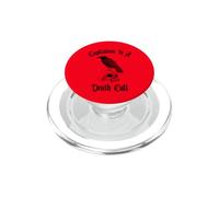 Capitalism Is A Death Cult Crow Skull Goth Alternative Punk PopSockets PopGrip for MagSafe