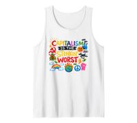 Capitalism is The Stinkin Worst Anti Capitalist Tank Top
