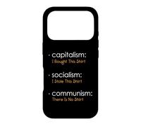 Capitalism Socialism Communism Libertarian Economics Freedom Case for iPhone 17 Pro