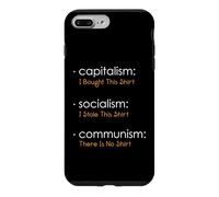 Capitalism Socialism Communism Libertarian Economics Freedom Case for iPhone 7 Plus/8 Plus