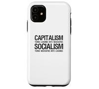 Capitalism Vs Socialism - Political Anti Socialist Communist Case for iPhone 11