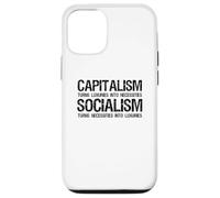 Capitalism Vs Socialism - Political Anti Socialist Communist Case for iPhone 12/12 Pro