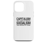 Capitalism Vs Socialism - Political Anti Socialist Communist Case for iPhone 13 Pro Max