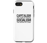 Capitalism Vs Socialism - Political Anti Socialist Communist Case for iPhone SE (2020) / 7/8