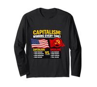 Capitalism: Winning Each Time Long Sleeve T-Shirt