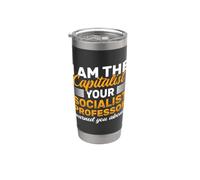 Capitalist Your Socialist Professor Warned About Capitalist Stainless Steel Insulated Tumbler