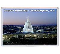 Capitol Building - Washington, D.C. - USA - Jumbo Fridge Magnet/Magnets BBSM1403