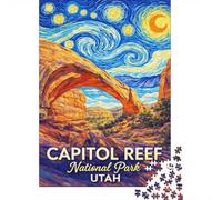 Capitol Reef National Park Starry Night Jigsaw Puzzle, 1000 Piece