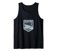 Capitol Reef Utah National Park Scenic Landscape Night Stars Tank Top