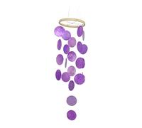 Capiz Shell Wind Chimes for Outside Sea Shell Wind Chimes Oceans/Beach Themed Decors Garden Decorations Women Coastal Styles Decors