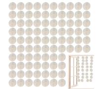 Capiz Shells Round 100pcs Charms for Jewelry Making