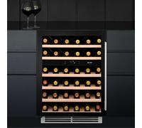 Caple 60cm Undercounter Dual Zone Wine Cooler WI6136BG Black