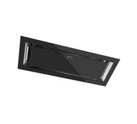 Caple BU756BK - Black Glass 75cm Built-Under Cooker Hood - 590m³/h Energy
