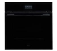 Caple C2601BG - Black Glass 67 Litre Single Oven - Pyrolytic Self-Cleaning - A Energy Rating