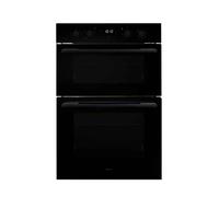 Caple C3371BG - Black Glass Double Ovens - 40/61L Capacity - B Energy Rating