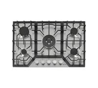 Caple C4071G - Stainless Steel 76cm 5 Burner Gas Hob - 4kW Triple Ring Burner - Flame Safety