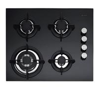 Caple C744G - Black 4 Zone Gas Hob