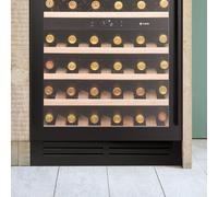 Caple Classic GRILL/CLASS6/BS Black Steel Full Size Plinth - Suitable For 60cm Wide Wine Cabinets