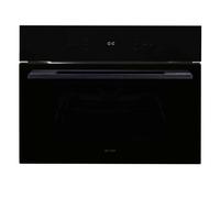 Caple CM1081BG - Black Glass Built-In Microwave - 40L