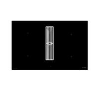 Caple DD810BK 80cm Wide Black Venting Induction Hob