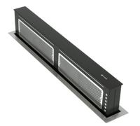 Caple Stainless Steel 16.6cm Flush Downdraft Extractor With Light DD90