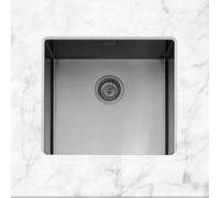 Caple MODE045/GM Mode 45 Single Bowl Undermount Sink - GUNMETAL